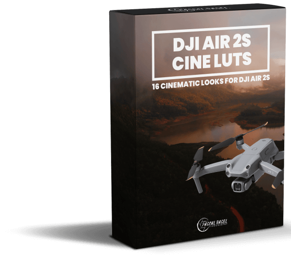 DJI Air 2S Cine LUTs product box mockup