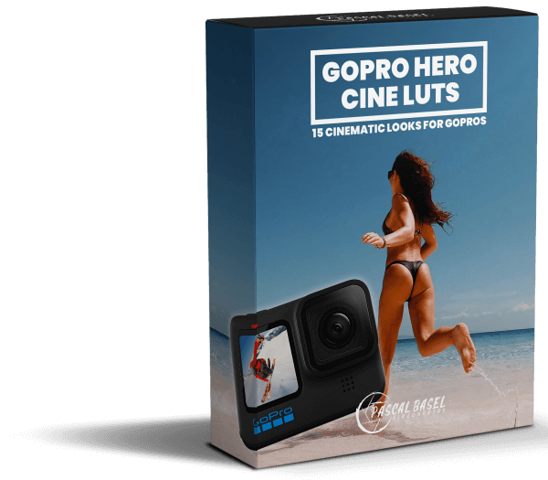 GoPro Cine LUTs product box mockup